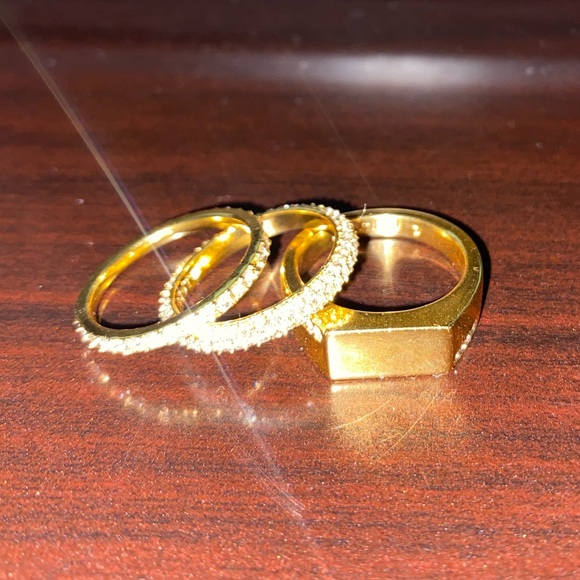 J.Crew Pavé Ring Set - Picture 10 of 10